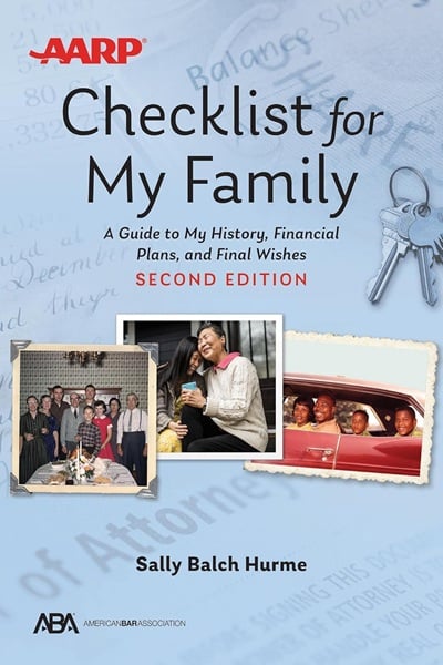 ABA AARP Checklist for my family