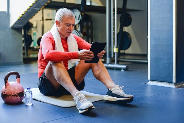 Person Sitting on Exercise Mat timeline exercise program
