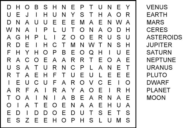 word searches habits for brain