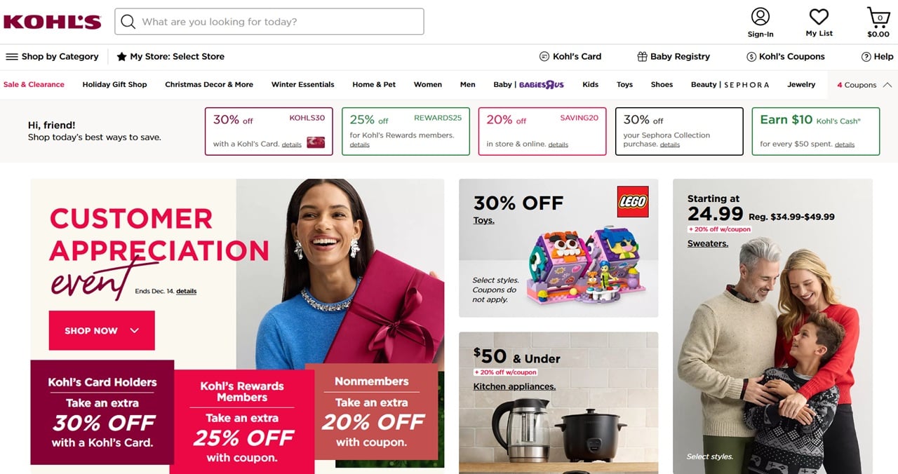 Kohl&rsquo;s Senior Discount