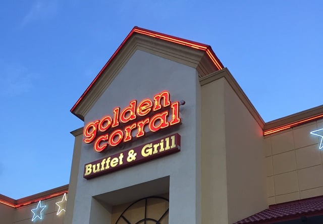 golden corral night