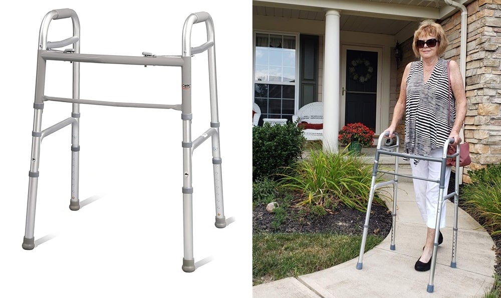 Carex Health Brands Folding Walker