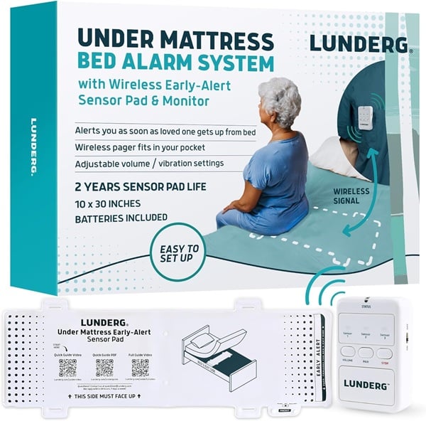 Lunderg Under Mattress Bed Alarm