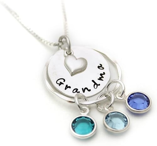 personalized grandma necklace