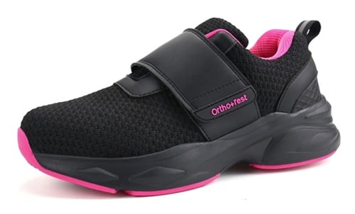 Orthorest Womens Adjustable Closure Walking Shoes