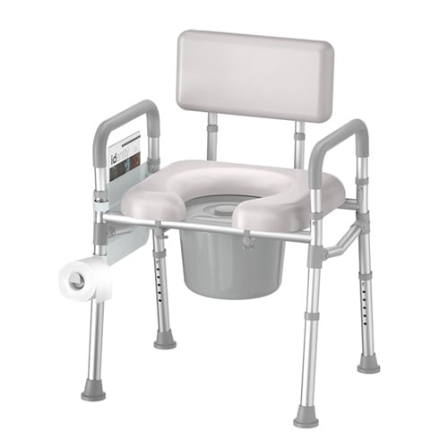 SOUNDFUSE Bedside Commode Chair