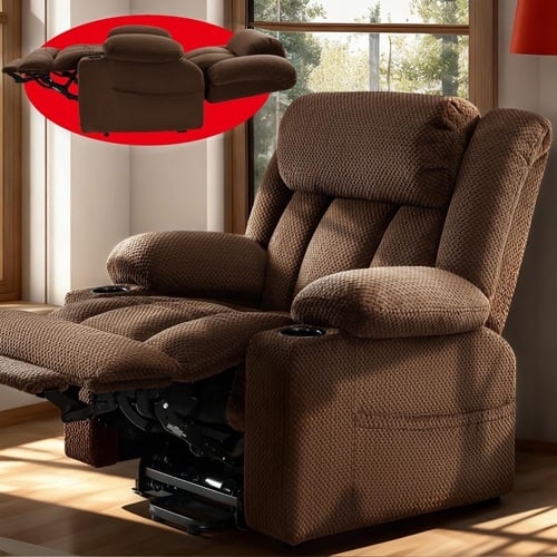 Cfvyne Three Motor Large-Wide Power Lift Chair