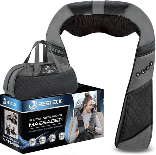 RESTECK Massagers for Neck and Back with Heat