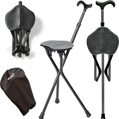 WALKSIT Folding Cane Seat