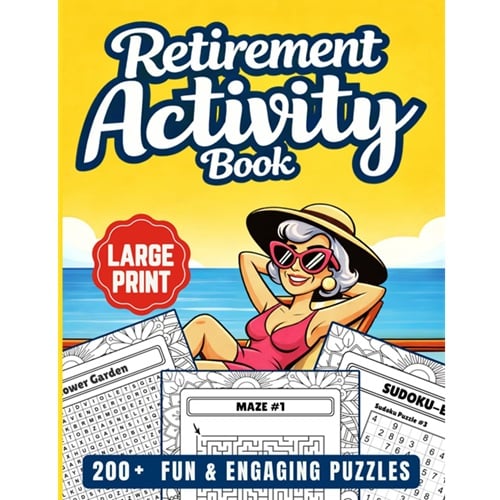 The Sassy Womans Retirement Activity Book