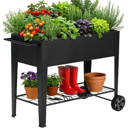 foyuee raised garden bed