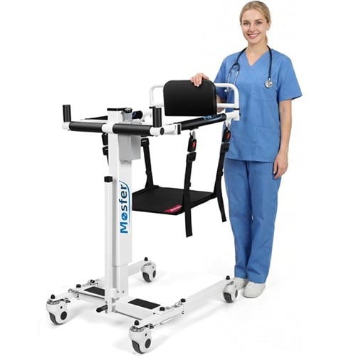 mosfer electric patient lift transfer chair