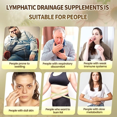 Liposome Lymphatic Drainage Supplement suitable for people