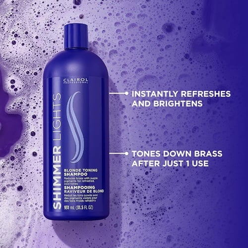 Clairol Professional Shimmer Lights Purple Shampoo